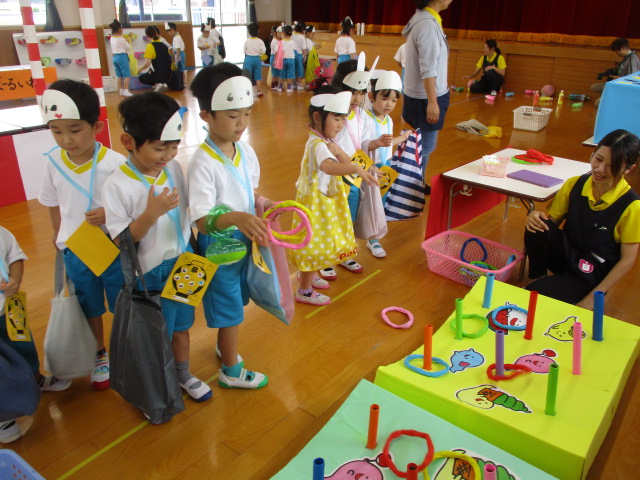年長さん夏の遊び　第二弾！