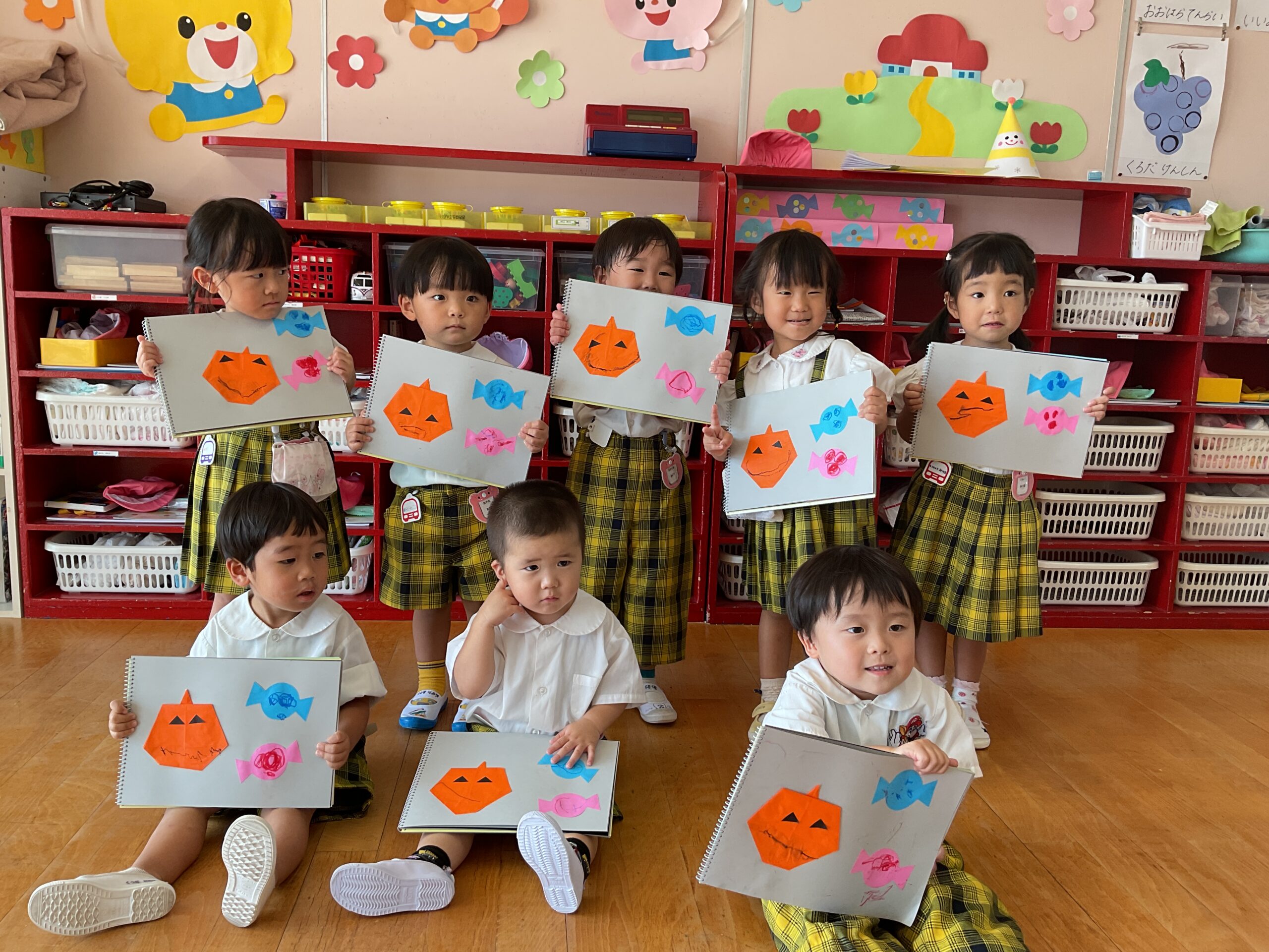 もも組さんの様子です