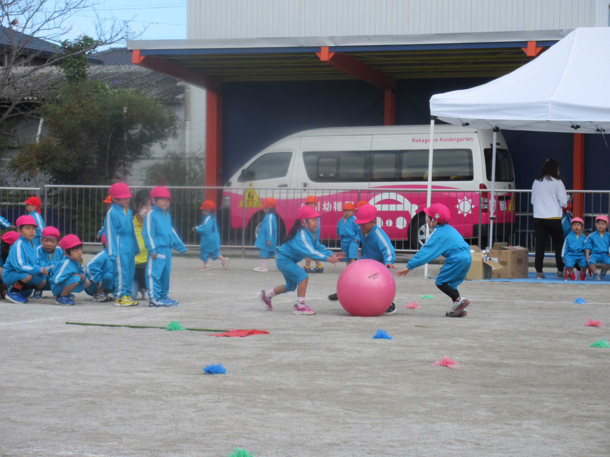 運動会の総練習を行いました。