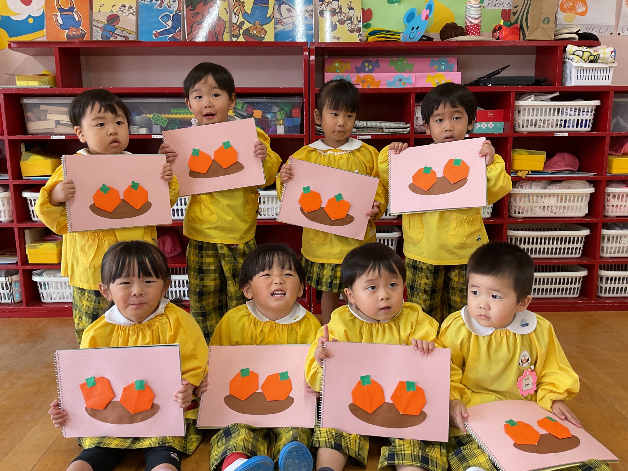 もも組さんの様子です