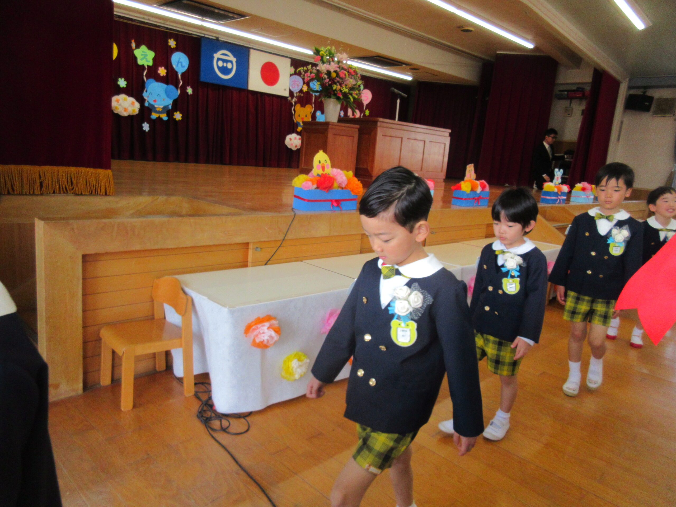 卒園式がありました。
