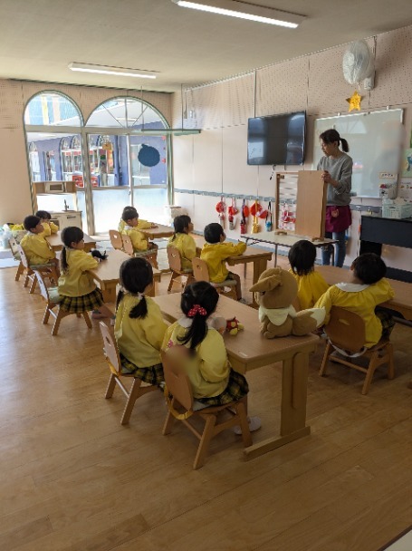 年少さんの様子