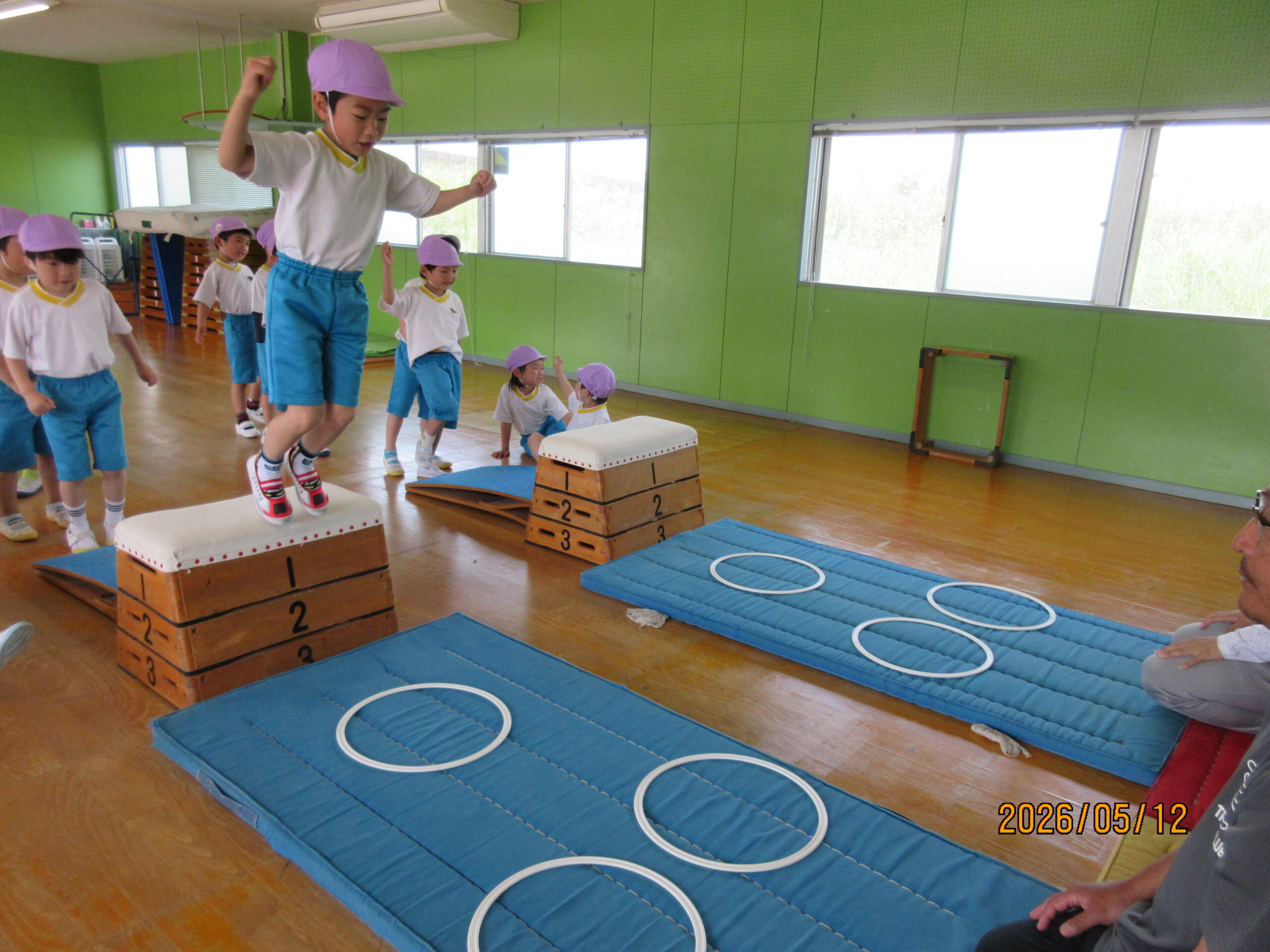 体操の様子です